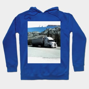 Rocky Mountain Hauler - Freight Truck Driver Hoodie